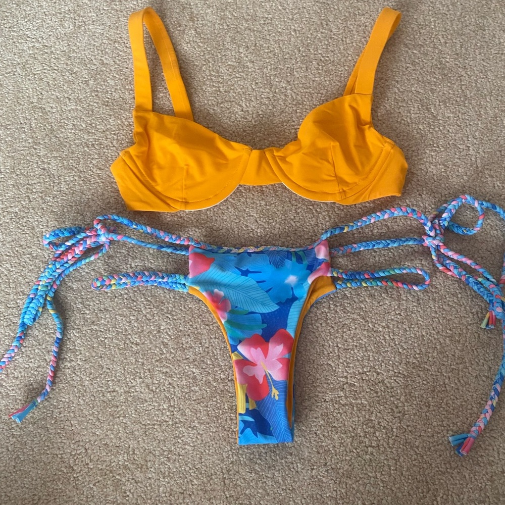 moana bikini reversible set